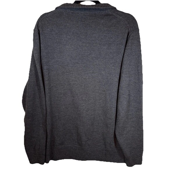 Rodd & Gunn Sweater Men's Large Granite Gray‎ Extra Fine Merino Wool Knit - Picture 4 of 11